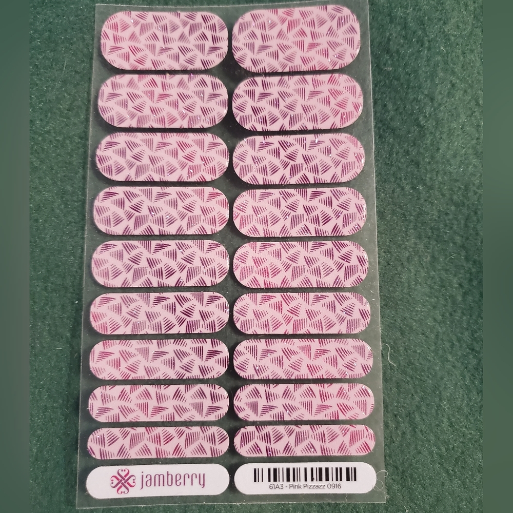 3/$18 mix/match or FREE!! Jamberry Pink Pizzazz 61A3 0916